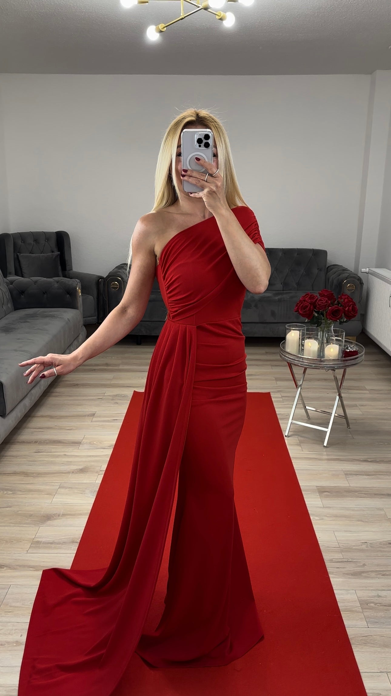 Abendkleid neu in buy rot