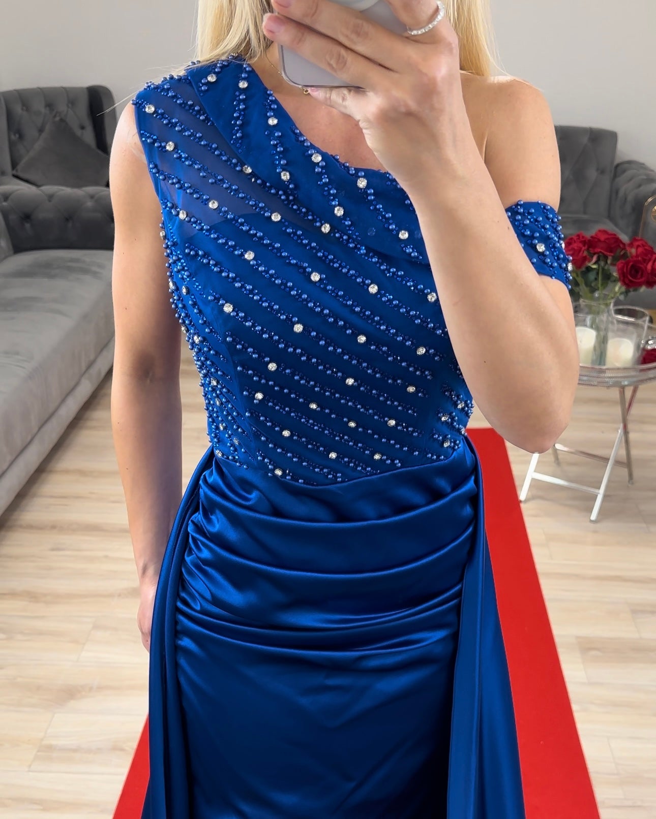 Abendkleid Blau