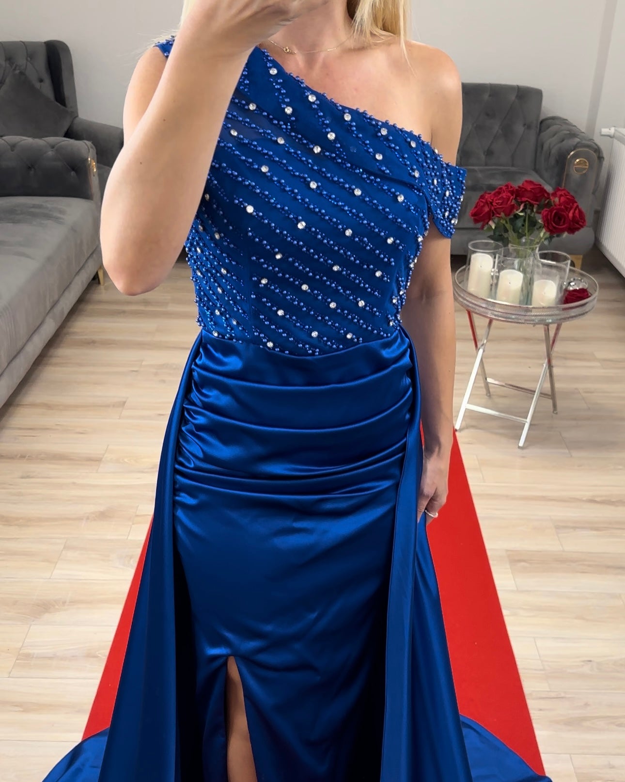 Abendkleid Blau