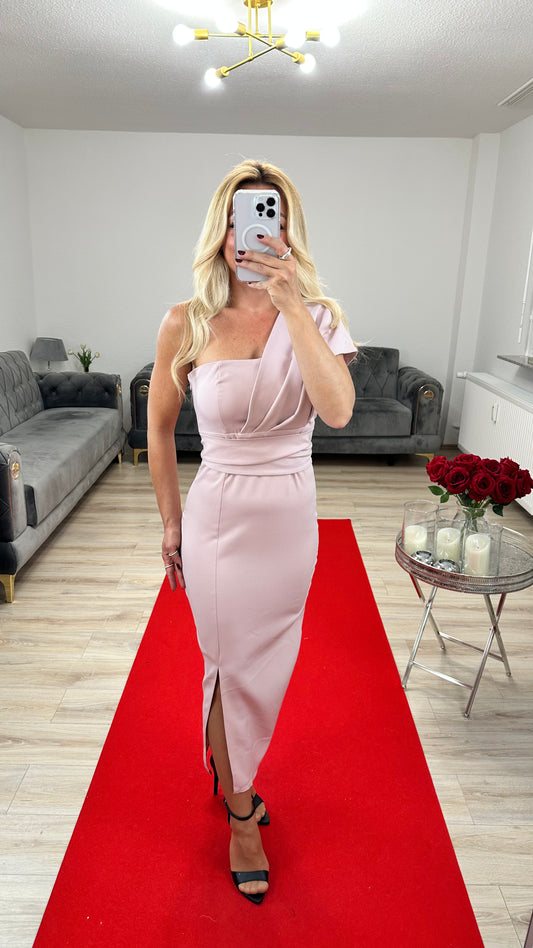 Midi dress pink