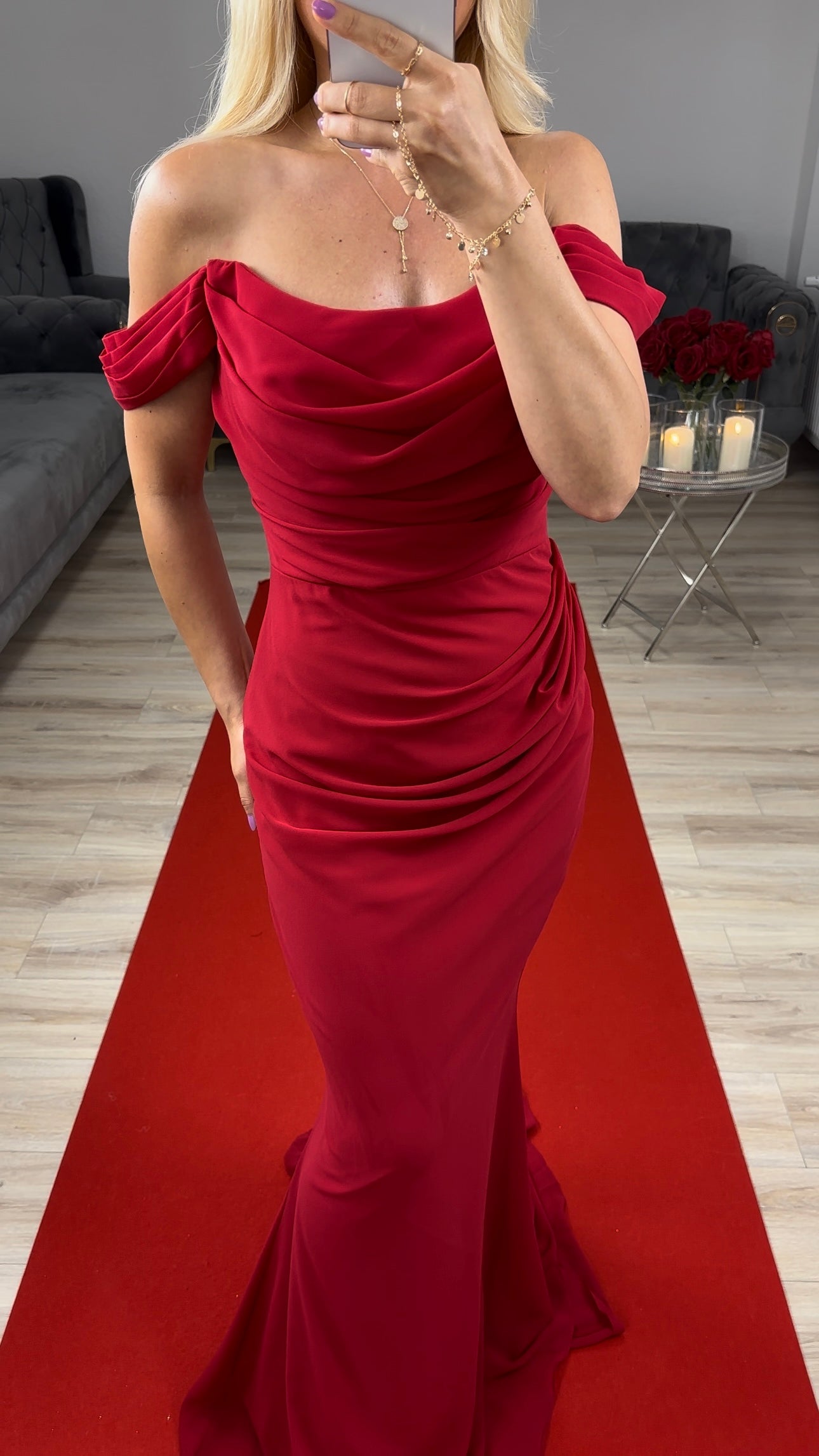 Abendkleid Rot