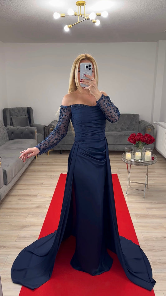 Abendkleid Navy