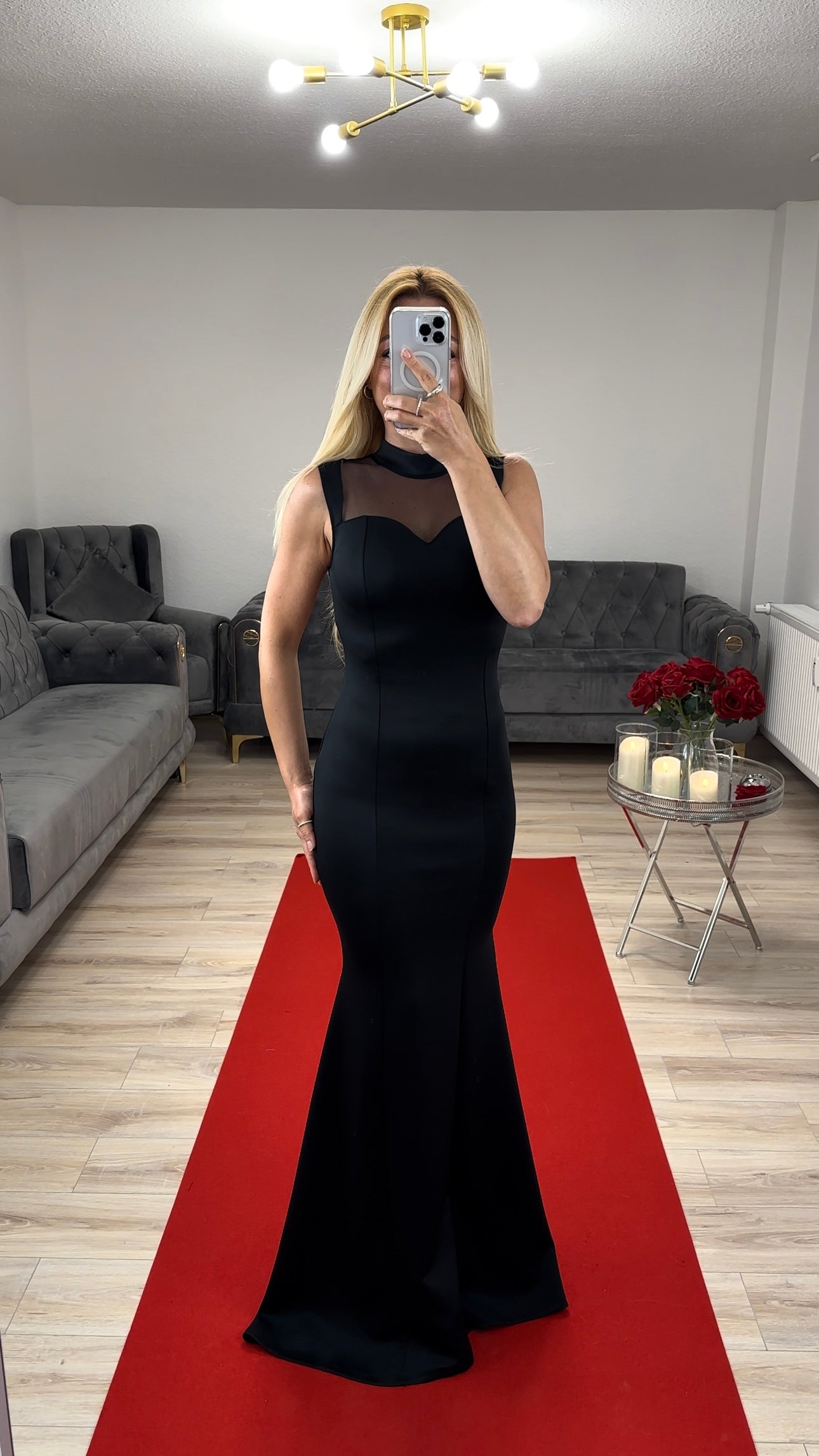 Abendkleid Schwarz