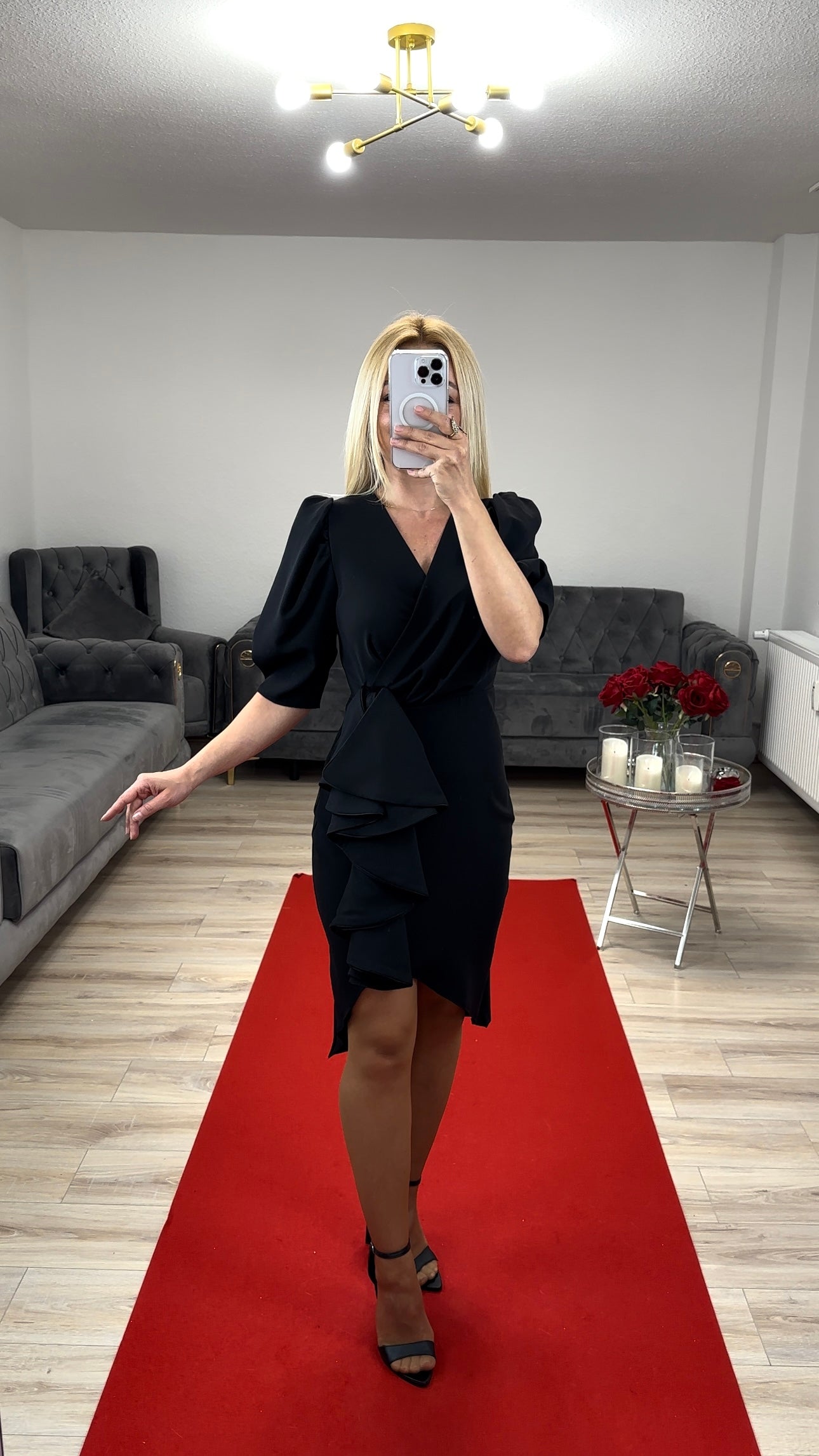 Mini Kleid Schwarz