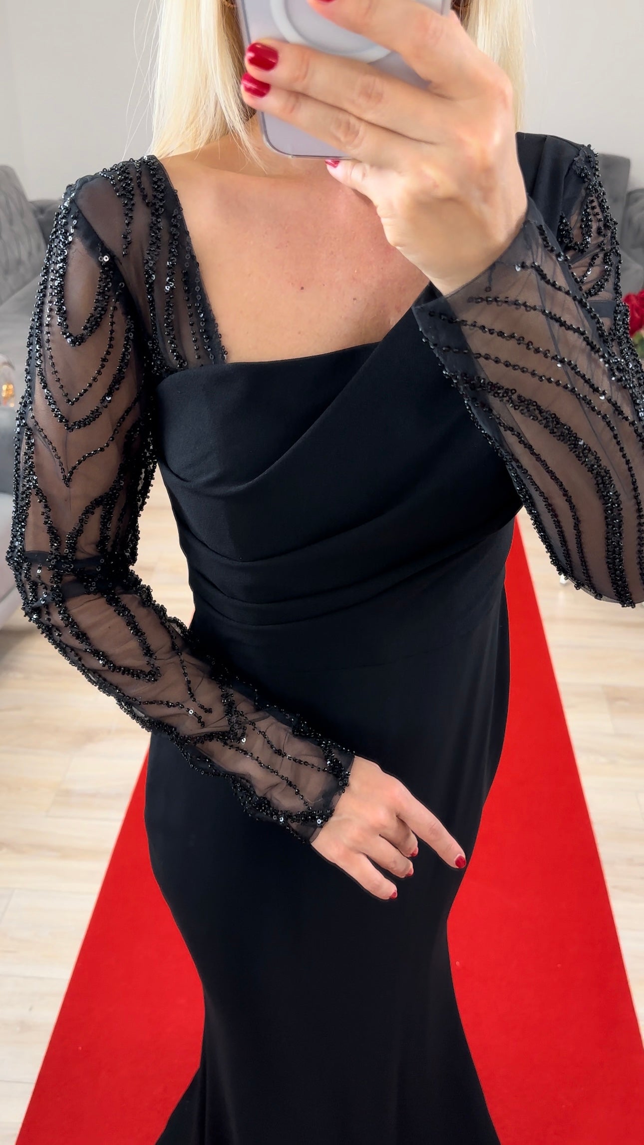 Abendkleid Schwarz