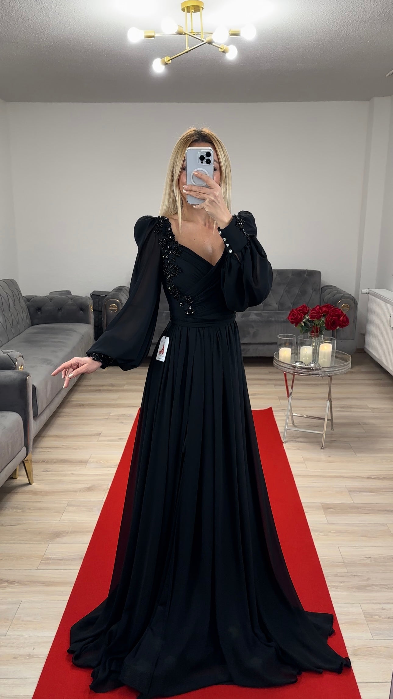 Abendkleid Schwarz