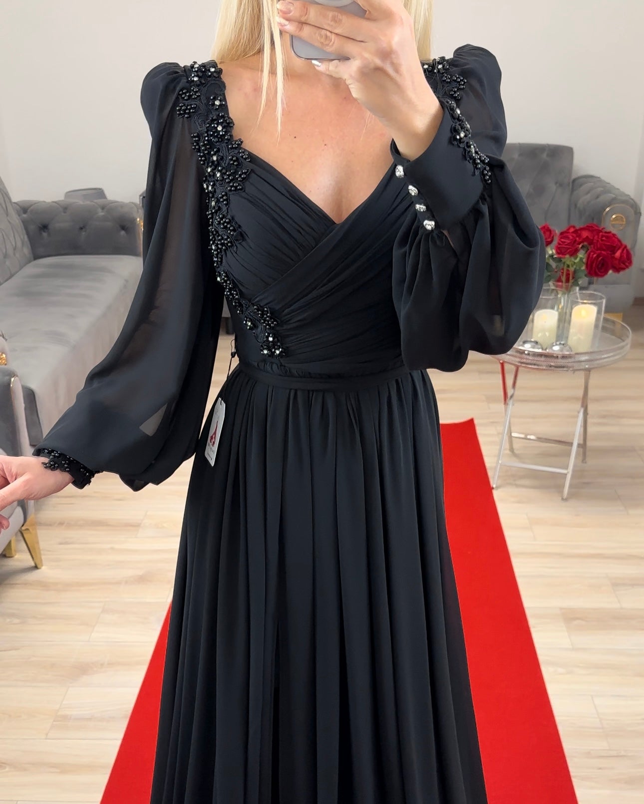 Abendkleid Schwarz